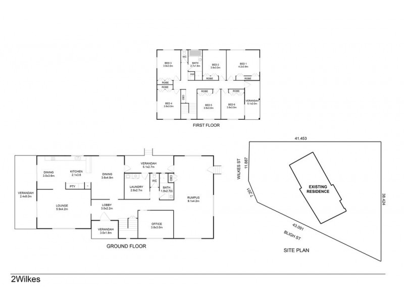 2 Wilkes Street, Dalby QLD 4405 Floorplan
