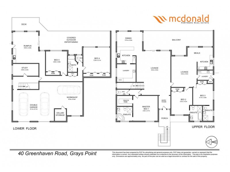 40 Greenhaven Road, Grays Point NSW 2232 Floorplan