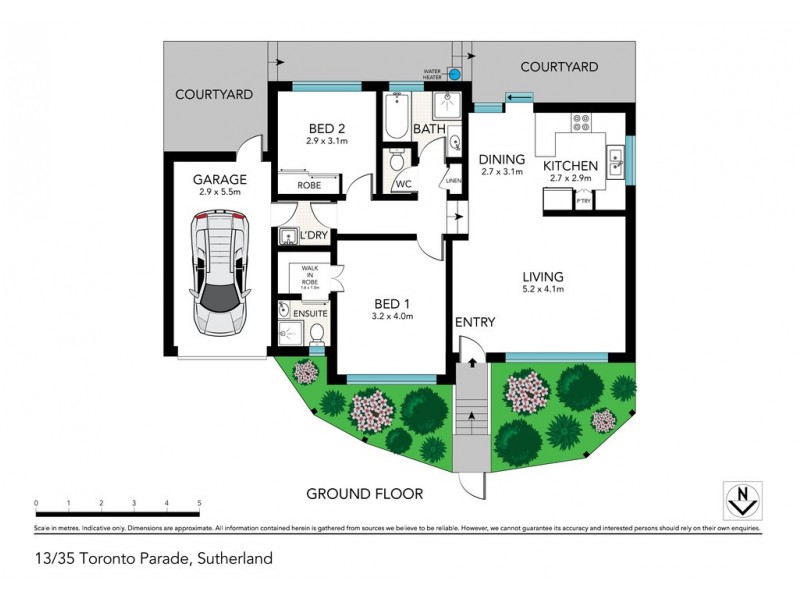 13/34 Toronto Parade, Sutherland NSW 2232 Floorplan