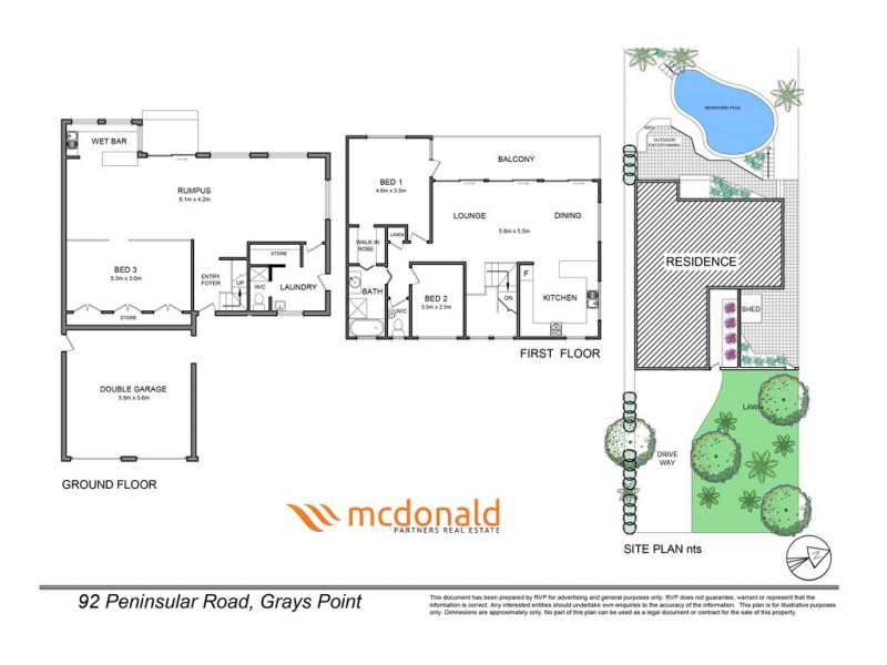 92 Peninsular Road, Grays Point NSW 2232 Floorplan