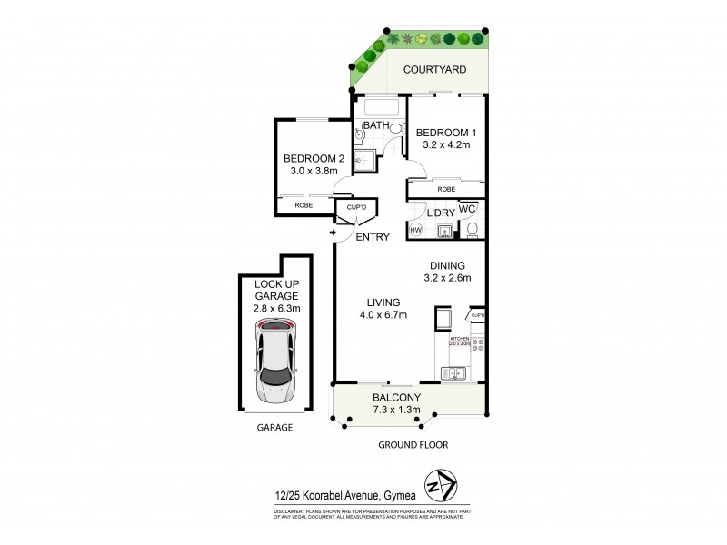 12/25-29 Koorabel Ave, Gymea NSW 2227 Floorplan