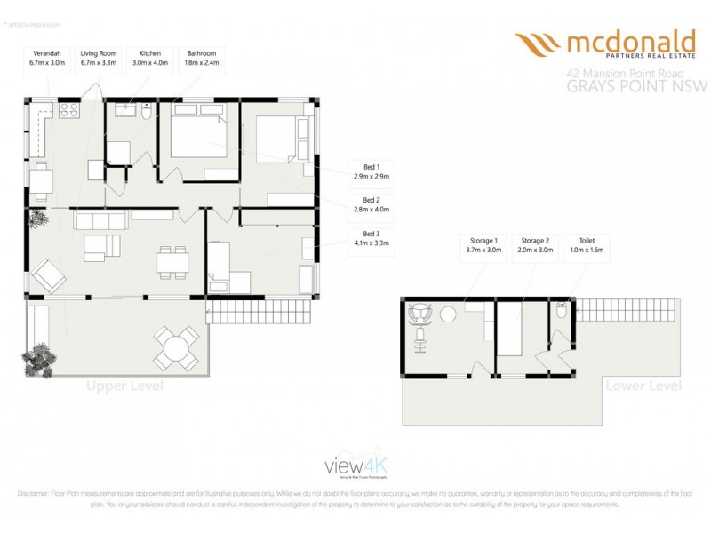 42 Mansion Point Rd, Grays Point NSW 2232 Floorplan