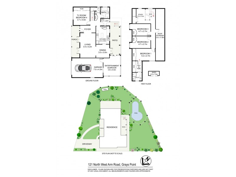 121 North West Arm Road, Grays Point NSW 2232 Floorplan