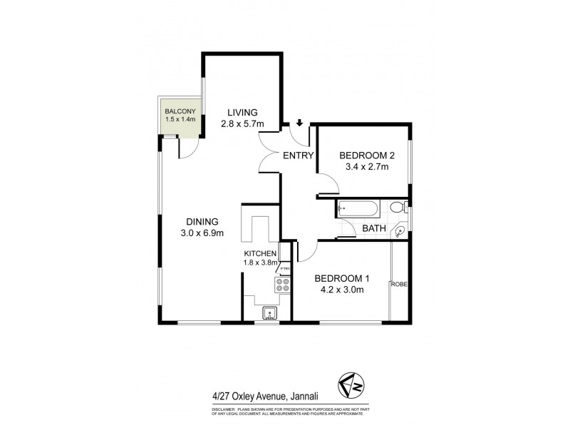 4/27 Oxley Avenue, Jannali NSW 2226