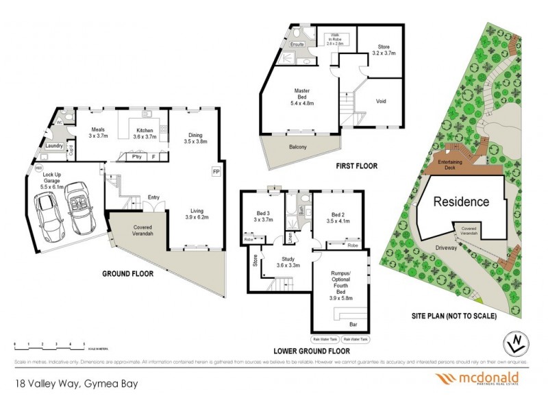 18 Valley Way, Gymea Bay NSW 2227 Floorplan