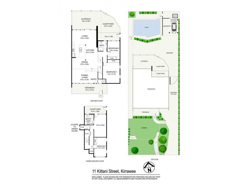 11 Kittani Street, Kirrawee NSW 2232 Floorplan
