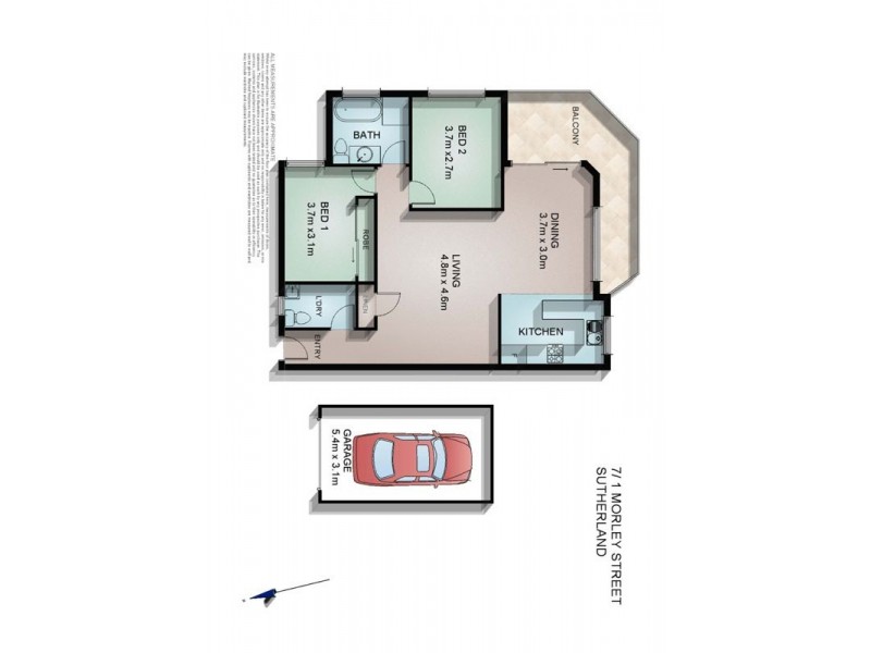 7/1 Morley Street, Sutherland NSW 2232