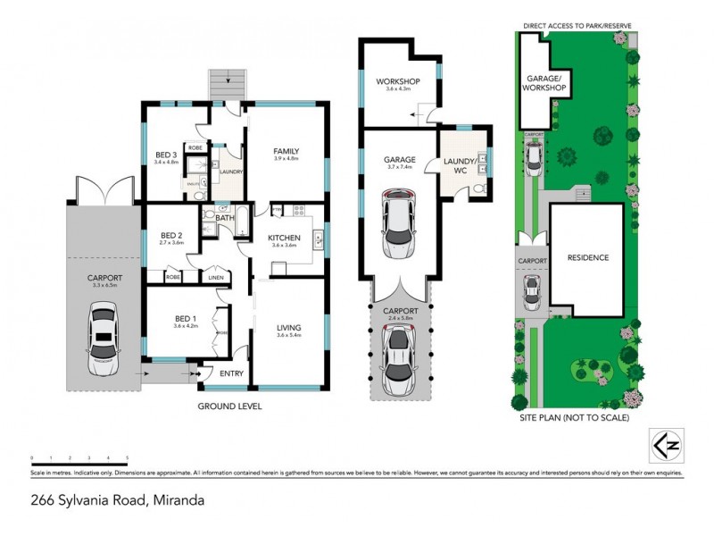 266 Sylvania Road, Miranda NSW 2228 Floorplan