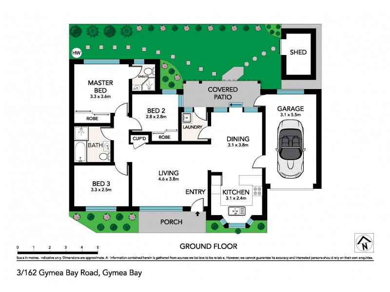 3/162 Gymea Bay Rd, Gymea Bay NSW 2227 Floorplan