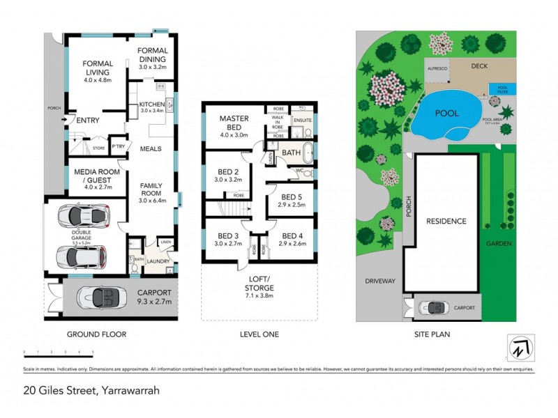 20 Giles Street, Yarrawarrah NSW 2233 Floorplan