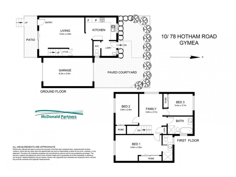 10/78 Hotham Road, Gymea NSW 2227 Floorplan