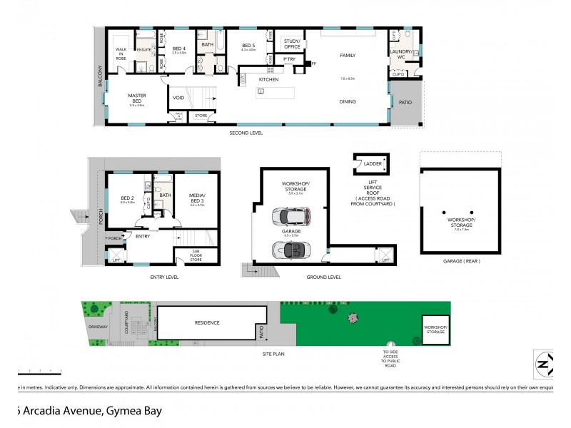 96 Arcadia Avenue, Gymea Bay NSW 2227 Floorplan