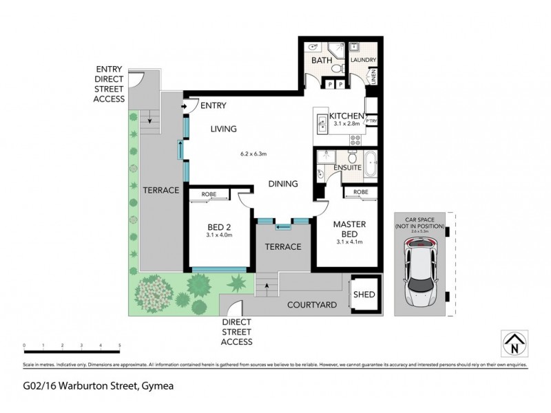 G02/16 Warburton Street, Gymea NSW 2227 Floorplan