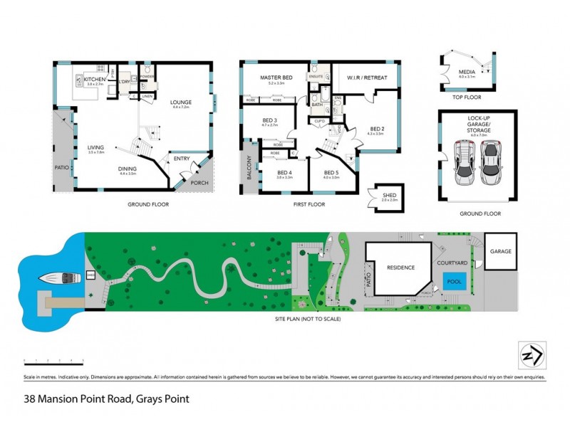38 Mansion Point Rd, Grays Point NSW 2232 Floorplan