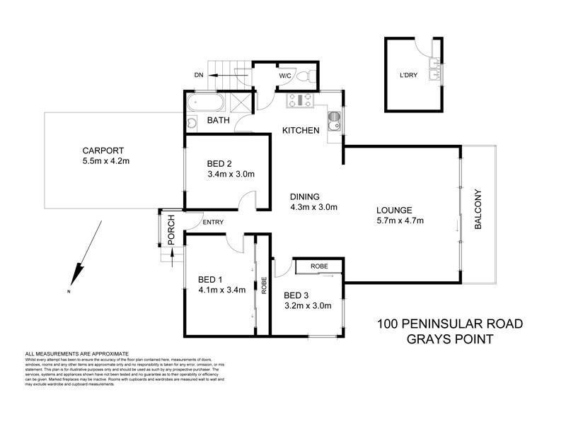 100 Peninsular Road, Grays Point NSW 2232
