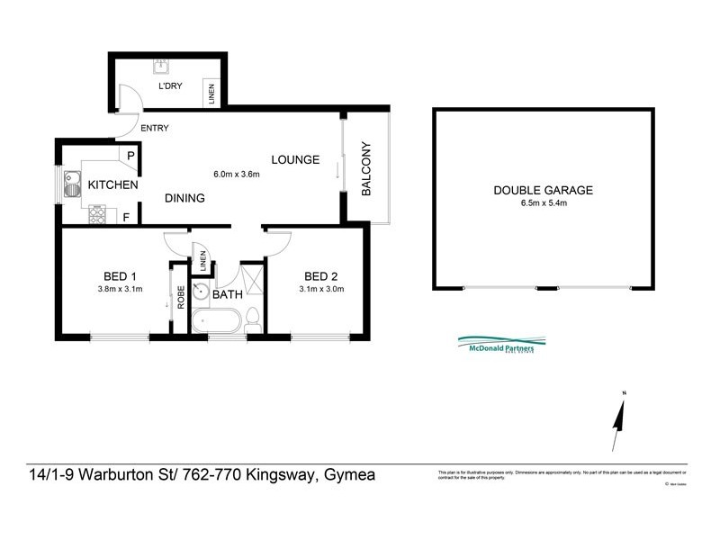 14/1-9 Warburton Street, Gymea NSW 2227 Floorplan