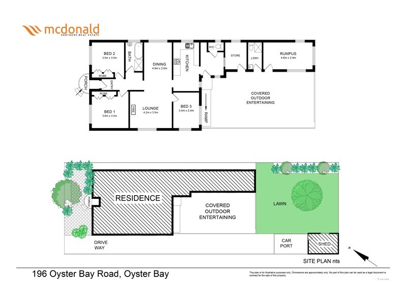 196 Oyster Bay Road, Oyster Bay NSW 2225 Floorplan