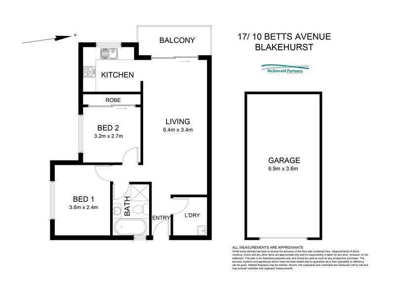 17/10 Betts Avenue, Blakehurst NSW 2221 Floorplan