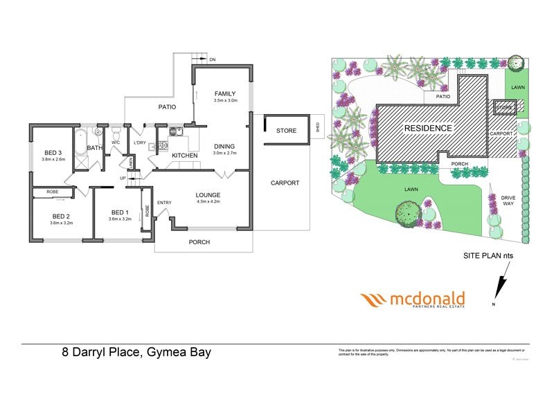 8 Darryl Place, Gymea Bay NSW 2227 Floorplan