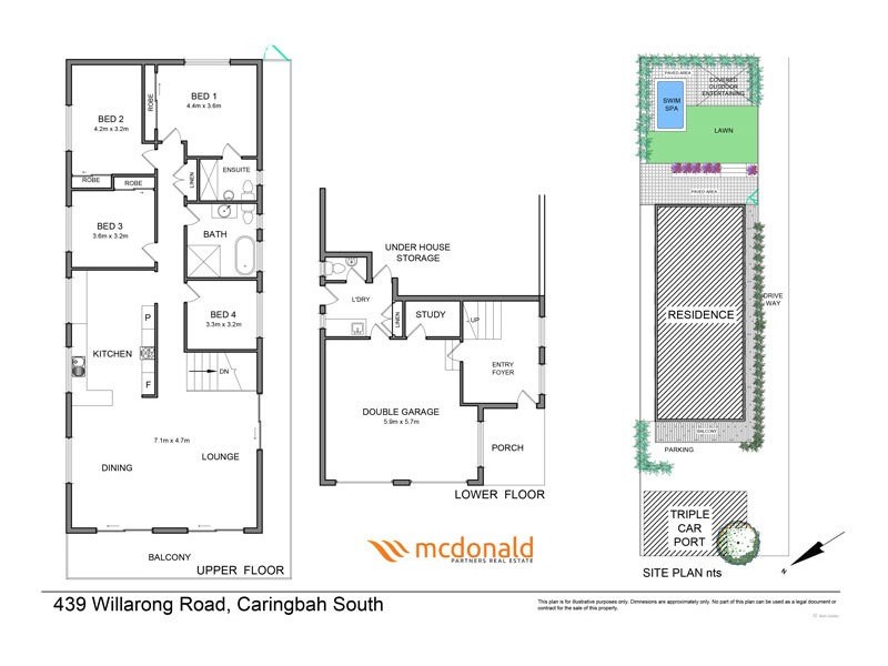 439 Willarong Road, Caringbah South NSW 2229 Floorplan