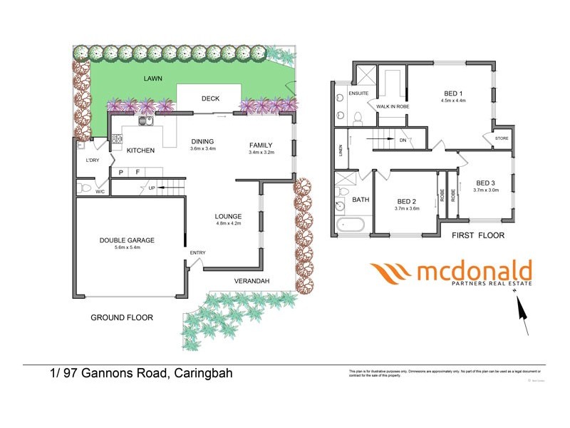 1/97 Gannons Road, Caringbah South NSW 2229 Floorplan