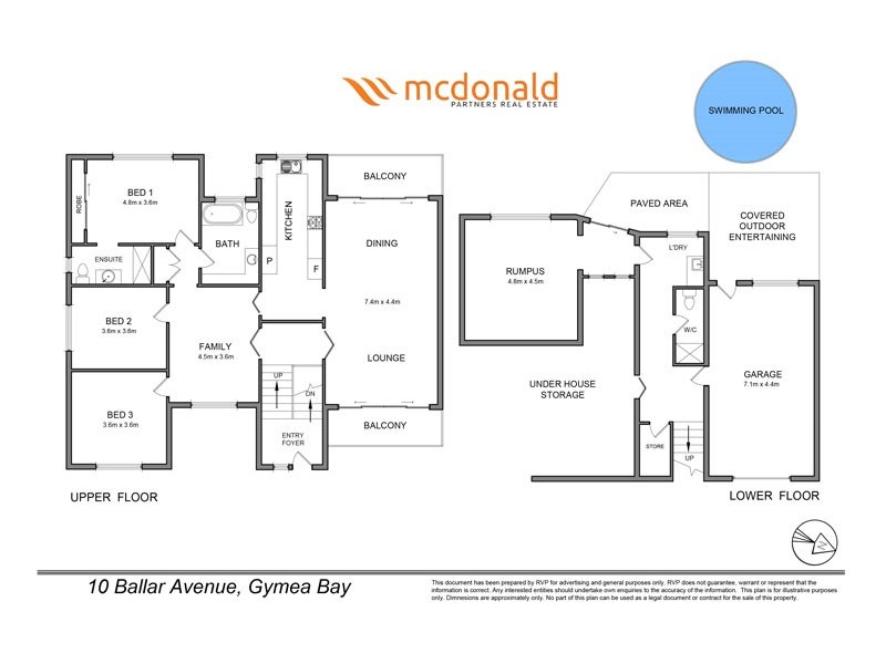 10 Ballar Avenue, Gymea Bay NSW 2227 Floorplan