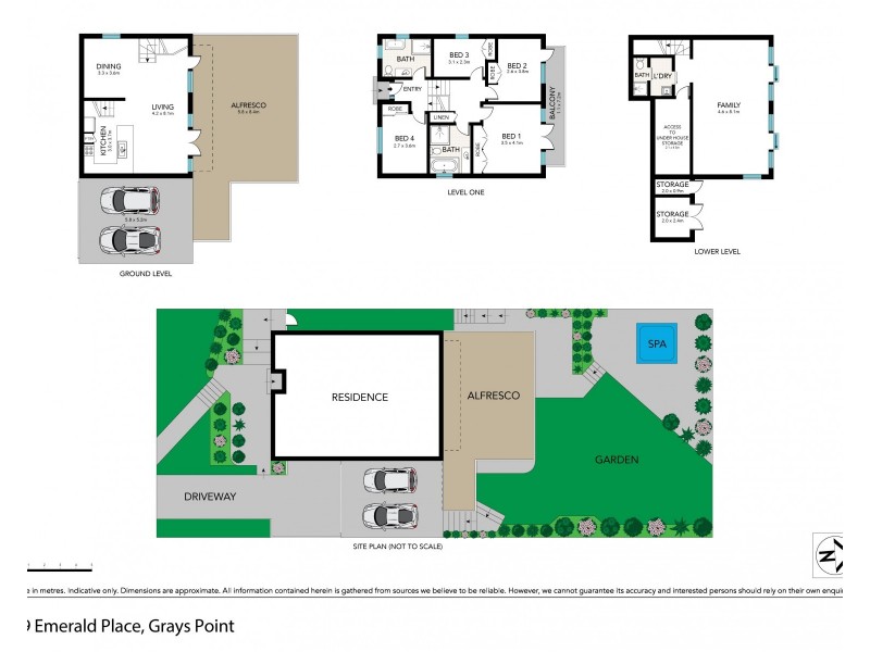 19 Emerald Place, Grays Point NSW 2232 Floorplan