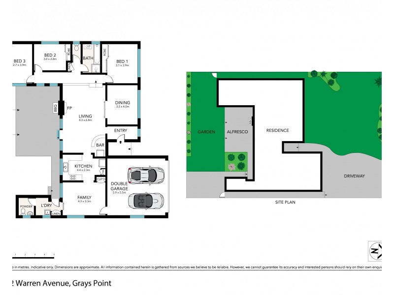 12 Warren Avenue, Grays Point NSW 2232 Floorplan