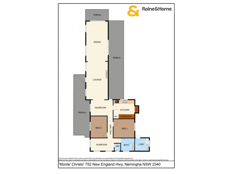 752 NEW ENGLAND HIGHWAY, Nemingha NSW 2340 Floorplan