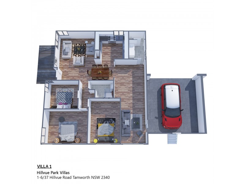 1-6/37 HILLVUE ROAD, Hillvue NSW 2340