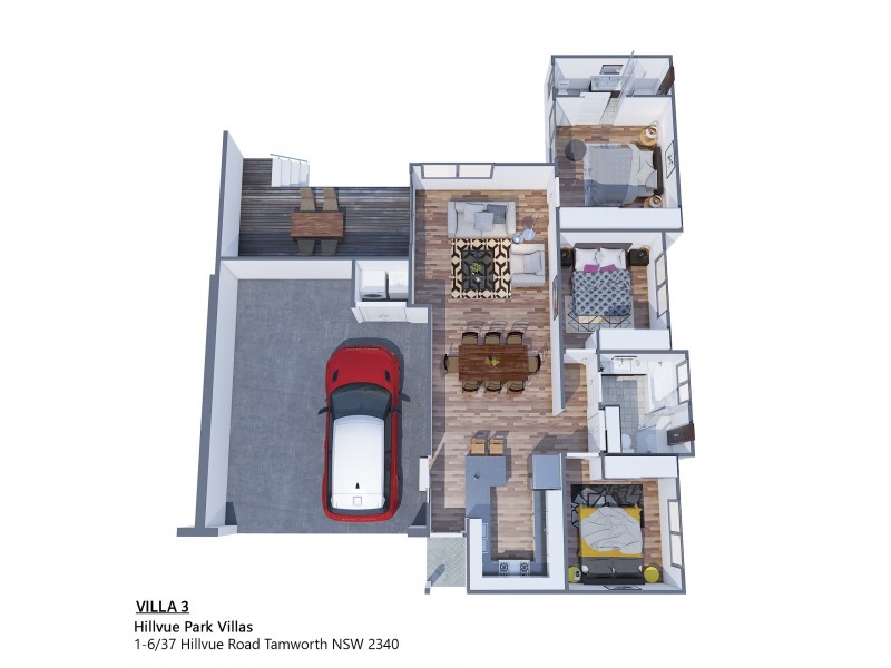 1-6/37 HILLVUE ROAD, Hillvue NSW 2340