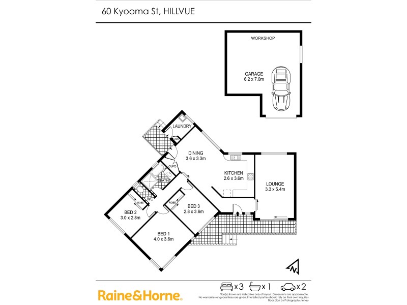 60 Kyooma Street, Tamworth NSW 2340 Floorplan