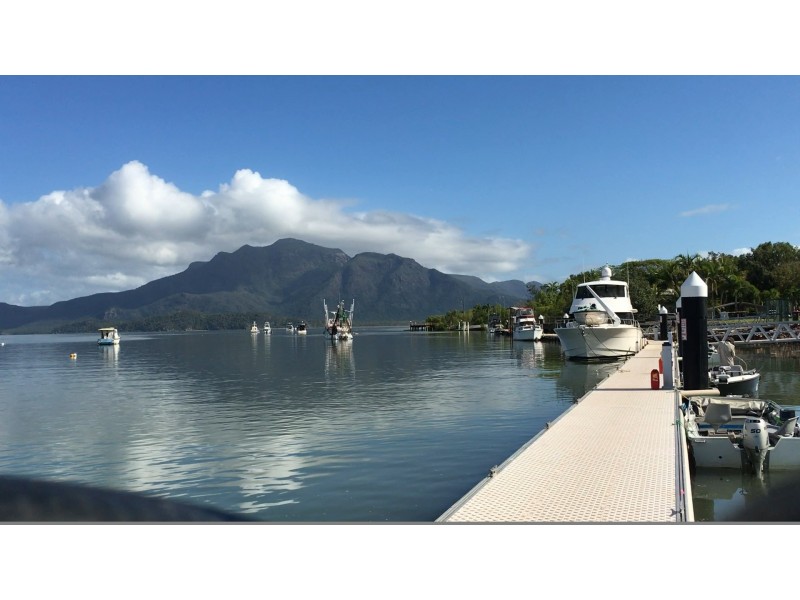 Waterfront at Marine Cove Moorings, Lucinda QLD 4850