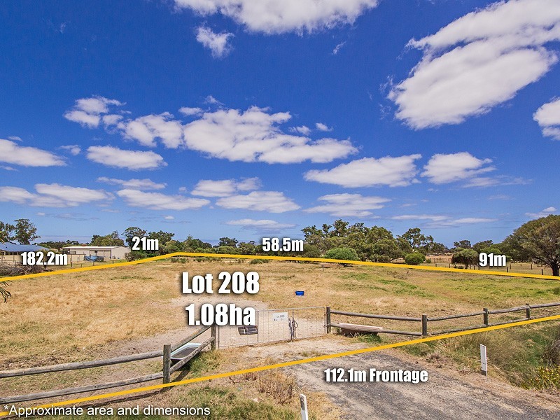 Lot 208 Zaruma Way, West Pinjarra WA 6208