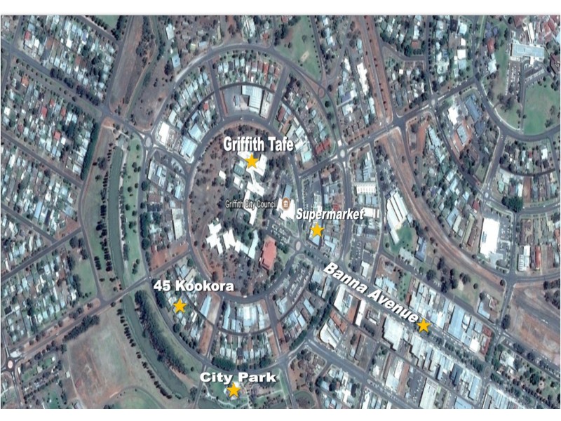 1-4/45 KOOKORA STREET, Griffith NSW 2680