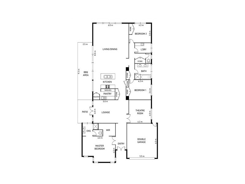 52 Flowerbloom Crescent, Clyde North VIC 3978 Floorplan