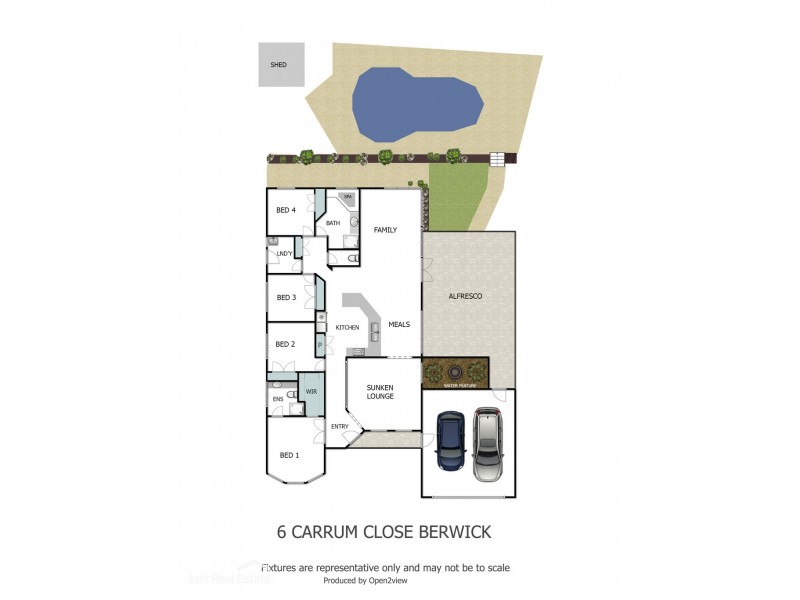 6 Carrum Close, Berwick VIC 3806 Floorplan