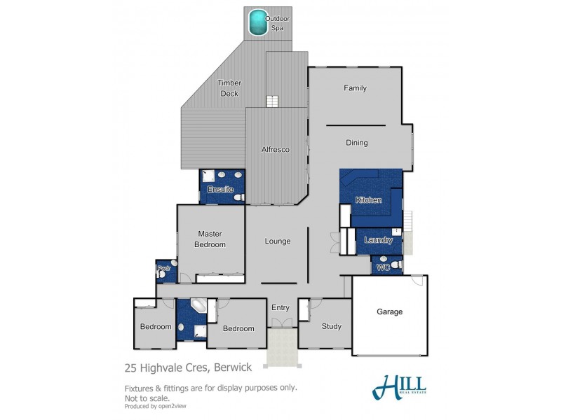 25 Highvale Crescent, Berwick VIC 3806 Floorplan