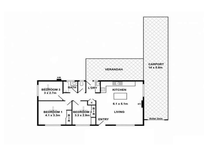 53 Whiteley Drive, Trott Park SA 5158 Floorplan