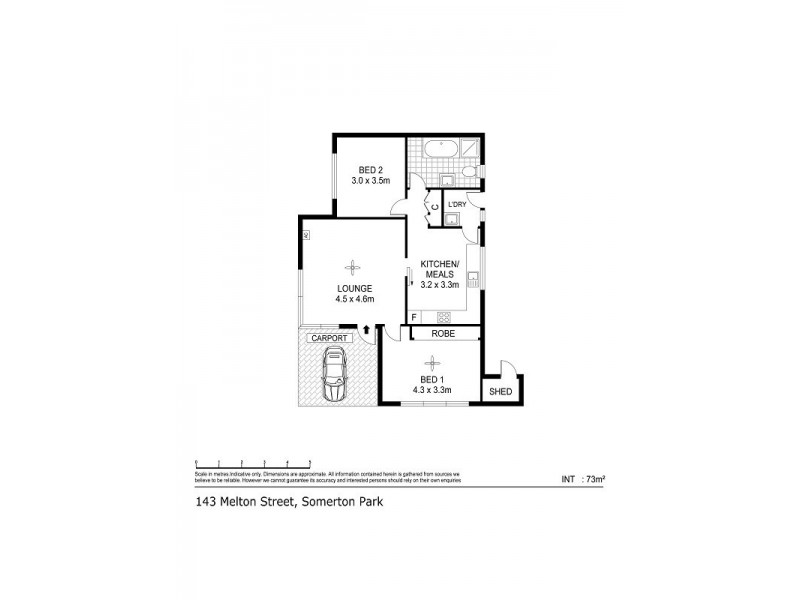 Somerton Park SA 5044 Floorplan