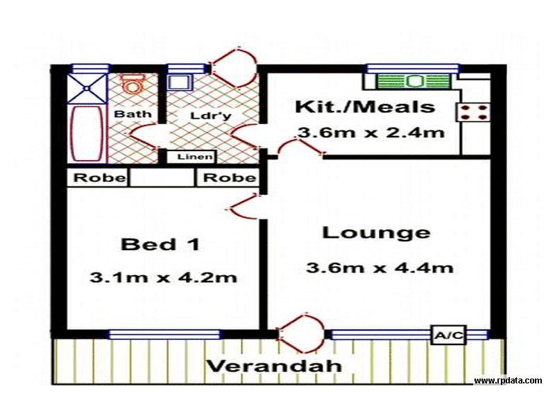 18/2 Harrow Road, Somerton Park SA 5044 Floorplan