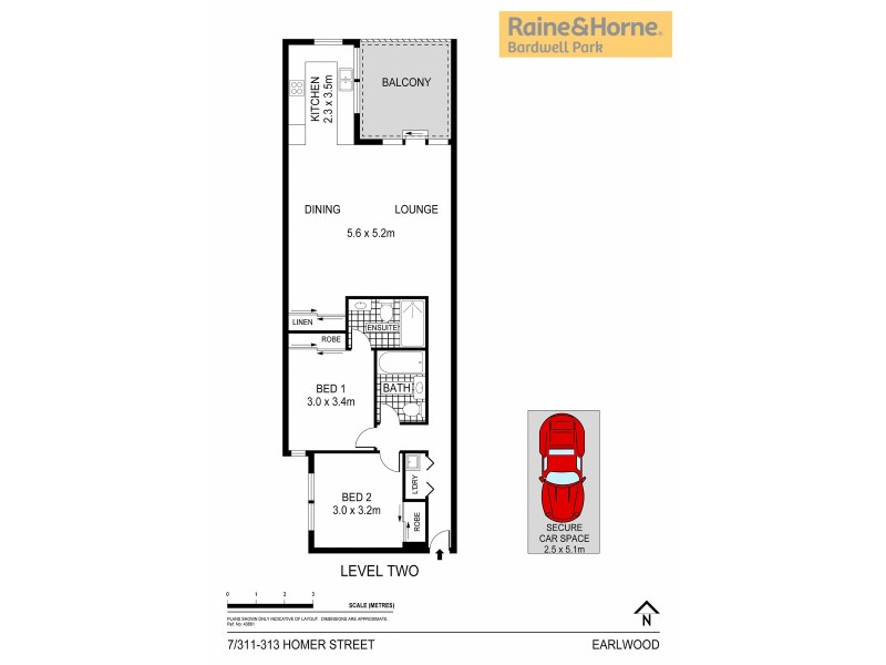 7/311-313A Homer Street, Earlwood NSW 2206 Floorplan