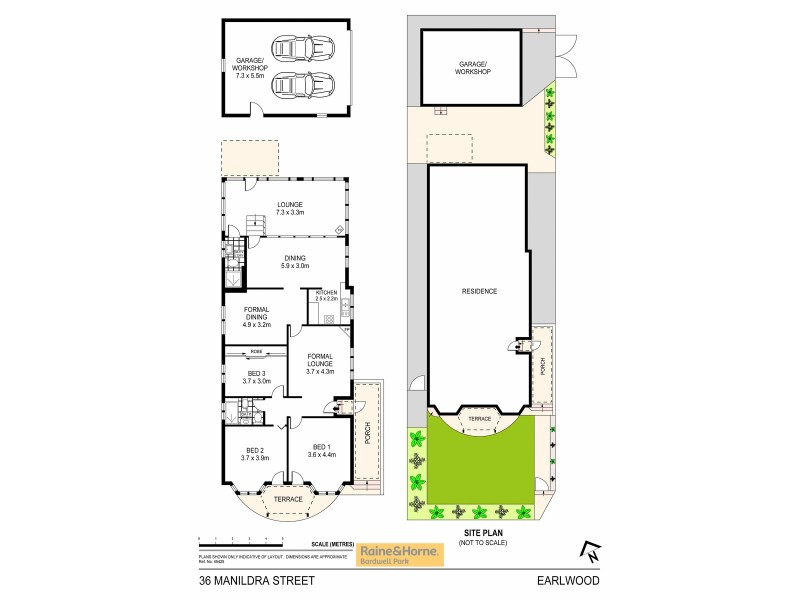 36 Manildra Street, Earlwood NSW 2206 Floorplan