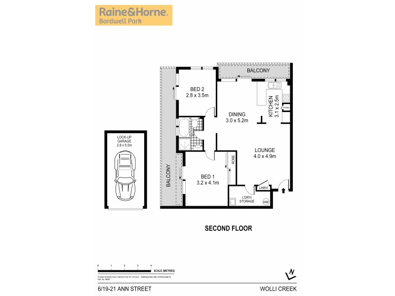 6/19-21 Ann Street, Wolli Creek NSW 2205 Floorplan