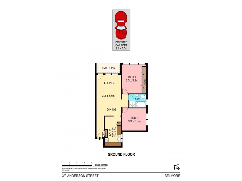 3/9 Anderson Street, Belmore NSW 2192