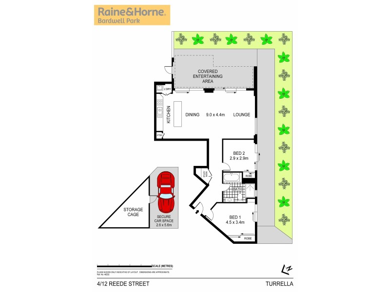 4/12 Reede Street, Turrella NSW 2205 Floorplan