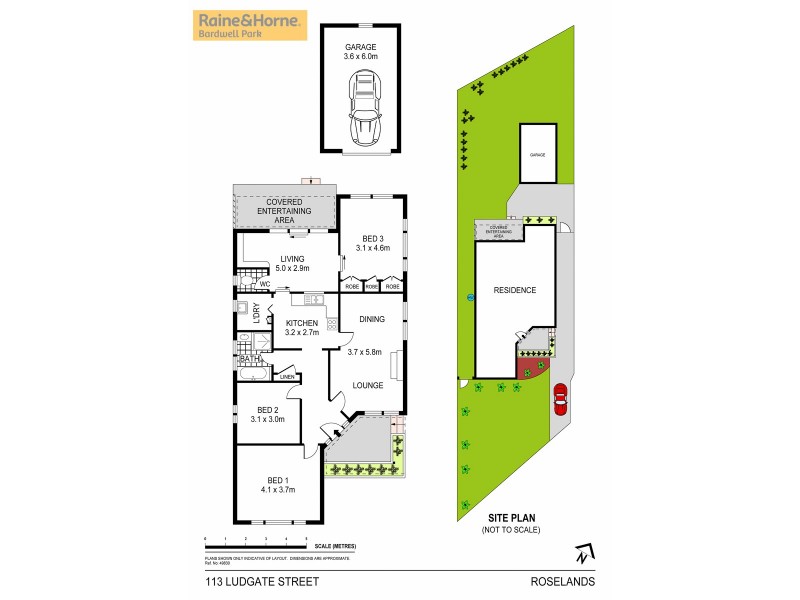 113 Ludgate Street, Roselands NSW 2196 Floorplan