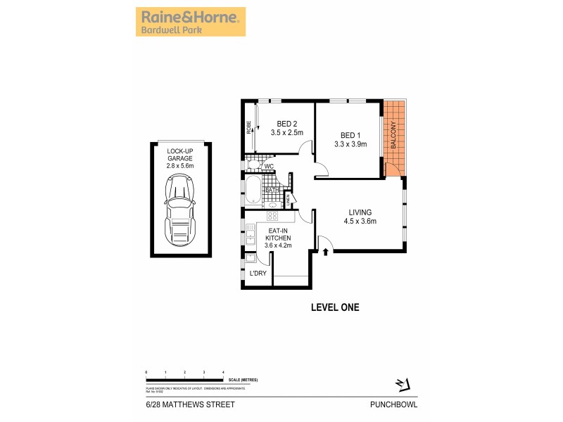 6/28 Matthews Street, Punchbowl NSW 2196 Floorplan