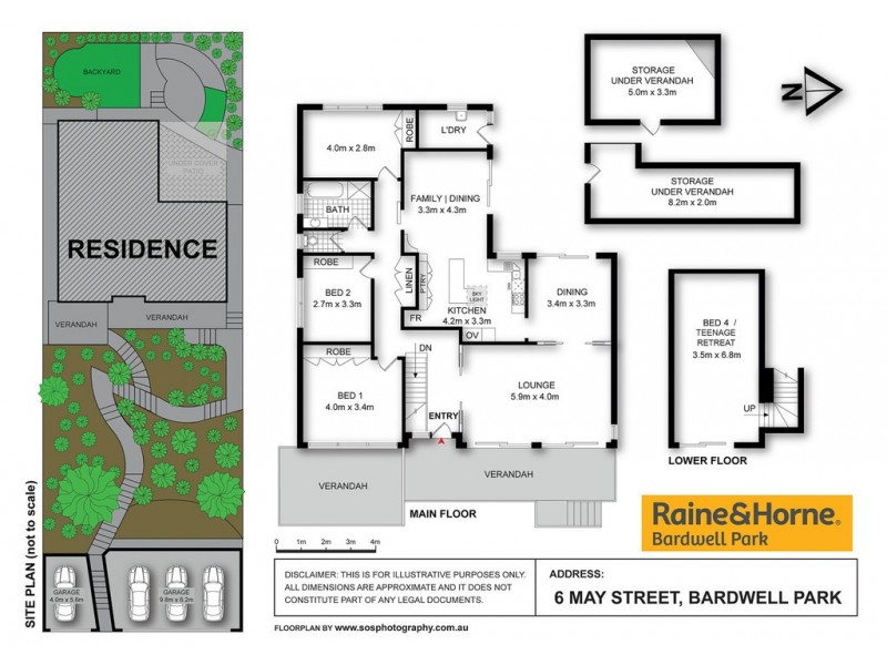 6 May Street, Bardwell Park NSW 2207 Floorplan