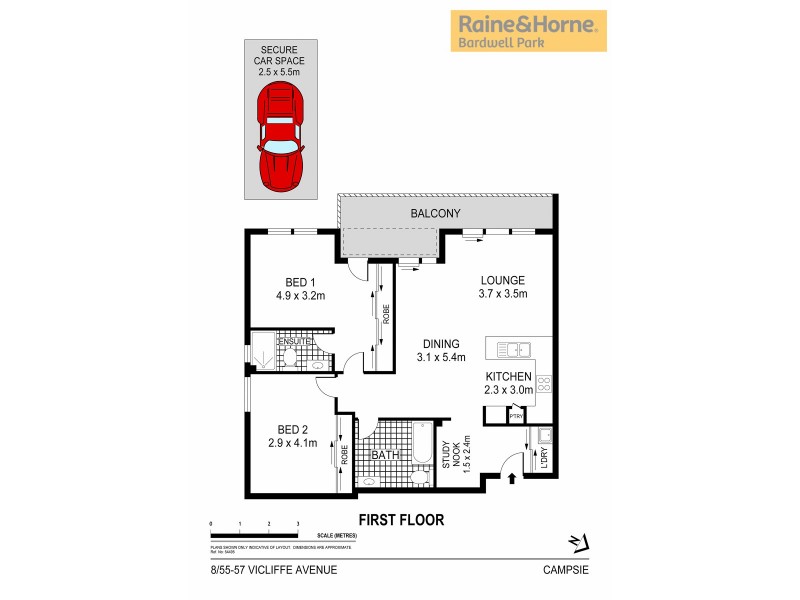 8/55-57 Vicliffe Avenue, Campsie NSW 2194